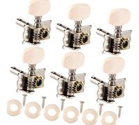 Sintonizzatori A Testa Di Chitarra Confezione da 6 corde per chitarra acustica pedali accordatori meccaniche accordatrici