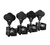 Sintonizzatori A Testa Di Chitarra Meccaniche Black Bass accordatore a testa aperta per basso elettrico jazz accessori(4R)