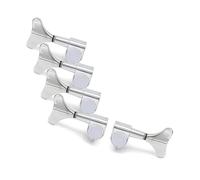 Sintonizzatori A Testa Di Chitarra Meccaniche per basso a 5 corde Fishtail 4L1R 4R1L 3R2L 3L2R piroli di accordatura per accessori per basso cromati(4L1R)