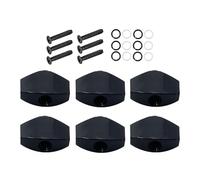 Sintonizzatori per chitarra, sintonizzatori acustici, 6 pezzi set per musica aggiornamento, metallo in lega di dettaglio, strumento Parts Feature, Home Studio Utility for Musician Repair Maintenance