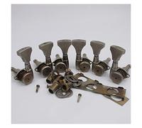 Sintonizzatori per chitarraRapporto 1:18 Open Tuning Key Pegs Machine Head Parti di ricambio per chitarra Piroli Accordatura per Chitarra
