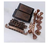 Sintonizzatori Per Corde Con Blocco Pickup In Bronzo E Piroli Per Chitarra Elettrica Set Per For LP Chitarra Pickups Set per Chitarra Elettrica