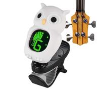 Sintonizzatori - Tuner Chitarra | Sintonizzatore elettrico | Sintonizzatore Chromatic Tuner Clip, Accoustic Guitar sintonizzatore, Owl Tuner per strumenti musicali Guitar Bass Ukulele Violin
