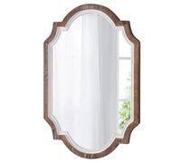 Sintosin Specchio ovale cornice in legno 40 x 60 cm