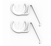 Sintrix Fab 2 molle di sicurezza - compatibile con azionamento Geberit 81658091/816580931 - leva di sicurezza e staffa di sicurezza per cassetta di scarico