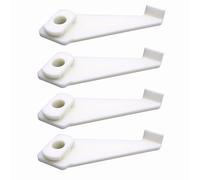 Sintrix-Fab 4 cursori di ricambio per montaggio a soffitto (3 vie) - Compatibile con IKEA VIDGA - Sostituire i numeri di parte IKEA 10078137/10067893