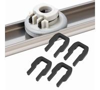 Sintrix Fab 4 mollette per cestello di posate/guida per cesti di ricambio, supporto rinforzato - resistente al calore e agli alcali, compatibili con lavastoviglie Miele G3xxx, sostituisce EA-9759811