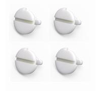 Sintrix Fab 4 tenditori Clip 295176601 - Robusto & Rinforzato - Compatibile con Dometic L100, L200 - Tappo frigorifero per griglia di ventilazione e copertura invernale in camper e caravava