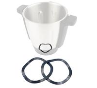 Sintrix Fab Kit di riparazione, compatibile con Monsieur Cuisine Edition Plus & Connect, coltello per miscelare perdite o allentare, anelli a molla di ricambio + strumento di riparazione