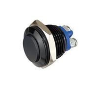 Sintron Connect - Tasto in alluminio, 16 mm, 1 chiavistello nero