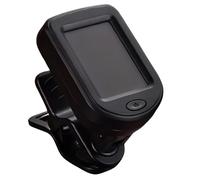 Sintunatore strumenti a corda, clip su tuner per chitarra,Clip di sintonizzatore di basso ricaricabile su - Display LCD digitale, strumento di accordatura strumenti a rotazione a 360 gradi per basso,