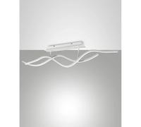 Sinuo plafoniera LED stilizzata dimmerabile bianca 36w [EEK: A]