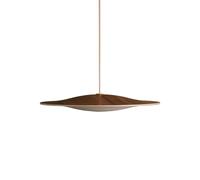 Sinus-Wood 550P Lampadario Noce/Opale