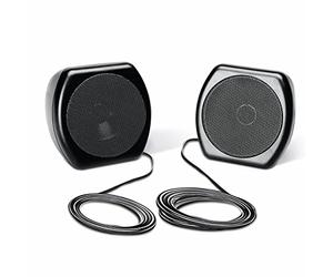 Sinustec 13963 UB 1000 aufbau Speaker, Nero, Set of 2