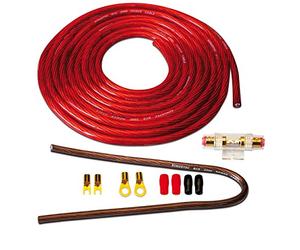 Sinustec 14025 Set di Cavi per Amplificatore Auto BCS 2500, Multicolore, Set di 7