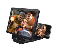 Sinye Lente d'Ingrandimento 3D per telefoni cellulari,Supporto Portatile Pieghevole per la Protezione degli Occhi dell'amplificatore dello Schermo con Staffa per Telefono Cellulare