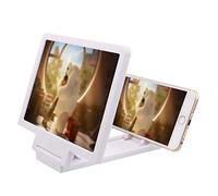 Sinye Lente d'Ingrandimento 3D per telefoni cellulari,Supporto Portatile Pieghevole per la Protezione degli Occhi dell'amplificatore dello Schermo con Staffa per Telefono Cellulare