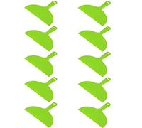 Sinyiol 10 raschietti per stucco da 25,4 cm, in plastica flessibile, confezione di grandi dimensioni, usa e getta, in plastica flessibile, per spalmare e dipingere pareti a secco (25,4 cm, confezione