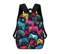 sinyumoney 1 Zaini Per Bambini Colorful Game Controllers Pattern-1 Borsa Scolastica Stampata in 3D Borsa Alla Moda Borse Scolastiche Da Viaggio Per La Scuola O I Viaggi 17inch
