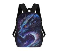 sinyumoney 1 Zaini Per Bambini Galactic Dragon Artwork -1 Borsa Scolastica Stampata in 3D Borsa Alla Moda Borse Scolastiche Da Viaggio Per La Scuola O I Viaggi 17inch