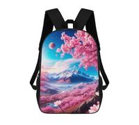 sinyumoney 1 Zaini Per Bambini Pink Tree Borsa Scolastica Stampata in 3D Borsa Alla Moda Borse Scolastiche Da Viaggio Per La Scuola O I Viaggi 17inch