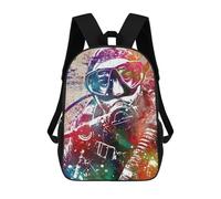 sinyumoney 1 Zaini Per Bambini Scuba Diver Sport Art Borsa Scolastica Stampata in 3D Borsa Alla Moda Borse Scolastiche Da Viaggio Per La Scuola O I Viaggi 17inch