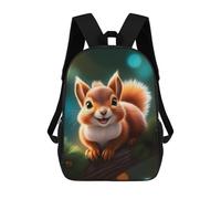 sinyumoney 1 Zaini Per Bambini Squirrel Borsa Scolastica Stampata in 3D Borsa Alla Moda Borse Scolastiche Da Viaggio Per La Scuola O I Viaggi 17inch