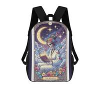 sinyumoney 1 Zaini Per Bambini The Reader Tarot Card Illustration Borsa Scolastica Stampata in 3D Borsa Alla Moda Borse Scolastiche Da Viaggio Per La Scuola O I Viaggi 17inch
