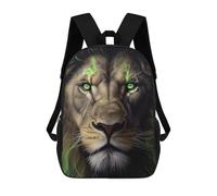 sinyumoney 2 Zaini Angry Lion Lightning Zaino Scolastico Per Bambini Borsa Scolastica Stampata in 3D Borse Scolastiche Per Ragazzi Studenti Delle Scuole Elementari E Medie 17inch