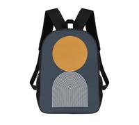 sinyumoney 2 Zaini Simplicity V Zaino Scolastico Per Bambini Borsa Scolastica Stampata in 3D Borse Scolastiche Per Ragazzi Studenti Delle Scuole Elementari E Medie 17inch