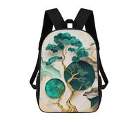 sinyumoney Abstract Bonsai Tree Art Zaino Per Bambini Zaino Scolastico Borsa Scolastica Borsa Scolastica Alla Moda Stampata in 3D Per Ragazzi Studenti Delle Scuole Elementari E Medie 17inch
