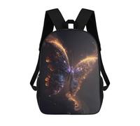 sinyumoney Abstract Butterfly Artwork Zaini Casual Per Bambini, Borse Scolastiche Per Ragazzi E Ragazze, Zaini Per Libri, Zaini 17inch