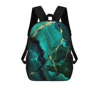 sinyumoney Abstract Kintsugi Dreams Zaini Per Bambini, Borsa Scolastica Stampata in 3D, Zaino Per Bambini, Zaini Da Viaggio, Borse Per Bambini, Borse Per Libri, Borsa Scolastica Per Bambini 17inch