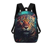 sinyumoney Amazon Jungle Leopard Portrait Zaino Per La Scuola Stampato in 3D Borsa Scolastica Per Ragazzi E Ragazze Zaino Per Bambini Zaino Da Viaggio 17inch