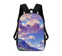 sinyumoney An Anime Landscape Dream Zaini Per Bambini, Borsa Scolastica Stampata in 3D, Zaino Per Bambini, Zaini Da Viaggio, Borse Per Bambini, Borse Per Libri, Borsa Scolastica Per Bambini 17inch
