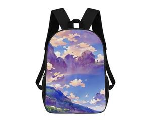 sinyumoney An Anime Landscape Dream Zaini Per Bambini, Borsa Scolastica Stampata in 3D, Zaino Per Bambini, Zaini Da Viaggio, Borse Per Bambini, Borse Per Libri, Borsa Scolastica Per Bambini 17inch