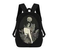 sinyumoney Ancient Tree of Beginnings Zaini Per Bambini, Zaini Scuola Stampati 3D, Zaini Da Viaggio Alla Moda Per Bambini (primario, College), Braille To The Night, 17"