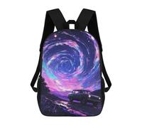sinyumoney Anime Astral Whirlwind Zaino Scolastico Per Bambini Stampato in 3D, Zaini Da Viaggio Ad Alta Capacità, Borse Per Libri, Zaini Scolastici Per Bambini 17inch