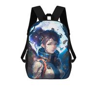 sinyumoney Anime Astronaut Girl Zaino Scolastico Alla Moda Per Studenti, Adatto A Ragazzi E Ragazze, Ideale Per Viaggi All'aperto E Attività Ricreative. 17inch