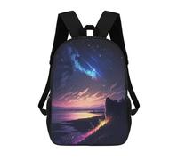 sinyumoney Anime Galaxy View Zaini, Zaino Per Bambini, Borsa Scolastica Per Studenti, Zaini Da Viaggio Stampati in 3D, Zaino Accessorio Moda, Zaini Impermeabili Per Bambini 17inch