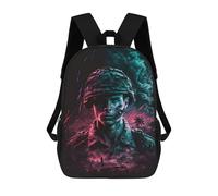 sinyumoney Army Recruitment Zaino Per Bambini Borsa Scolastica Per Ragazzi Cartone Animato Stampa 3D Borsa Scolastica Per Studenti Zaino Per Laptop Per Ragazzi E Ragazze 17inch