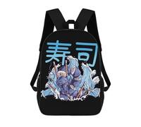 sinyumoney Asian Great Dragon Wave Zaino Per La Scuola Stampato in 3D Borsa Scolastica Per Ragazzi E Ragazze Zaino Per Bambini Zaino Da Viaggio 17inch