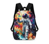 sinyumoney Astronaut Dream Zaino Scolastico Per Bambini Da 17 Pollici, Zaino Casual Da Viaggio Per Ragazzi E Ragazze, Zaino Da Giorno Di Grande Capacità 17inch