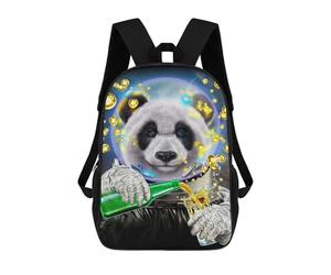 sinyumoney Astronaut Giant Panda Zaino Scolastico Per Bambini, Borsa Scolastica Stampata in 3D Per Ragazzi, Studenti Delle Scuole Elementari E Medie 17inch