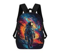 sinyumoney Astronaut in Space -161 Zaino Per Bambini Zaino Divertente E Alla Moda Borsa Per Libri Per Ragazzi E Adolescenti Borse Scolastiche Stampate in 3D Per Ragazzi 17inch