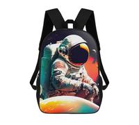 sinyumoney Astronaut in Space -93 Zaino Per Bambini, Zaino Scolastico Per Bambini, Zaini Scolastici Stampati in 3D Per Ragazzi E Studenti Adolescenti 17inch