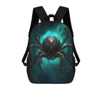 sinyumoney Bambini 17inch Borsa Scolastica Spider Magical Zaino Scolastico Per Bambini Borsa Per Libri Scuola Alla Moda Casual Zaini Da Viaggio Stampa 3D Divertenti Borse Per Libri