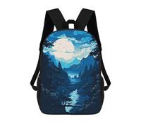 sinyumoney Beautiful Night View Zaino Scolastico Per Bambini, Zaino Casual Da Viaggio Per Ragazzi E Ragazze, Zaino Da Giorno Di Grande Capacità 17inch