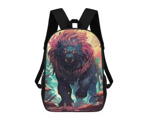 sinyumoney Behemoth's Rise A Mythical Beast Unleashed -1 Zaino Per Bambini, Zainetti 3D Per La Scuola, Zainetto Per Bambini, Zainetto Casual, Zaino Alla Moda 17inch