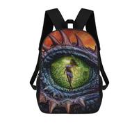 sinyumoney Behold The Basilisk Zaino, Zaino Per Bambini, Borsa Scolastica Per Studenti, Zaino Per Libri, Borsa Scolastica Stampata in 3D Per Ragazzi E Ragazze 17inch